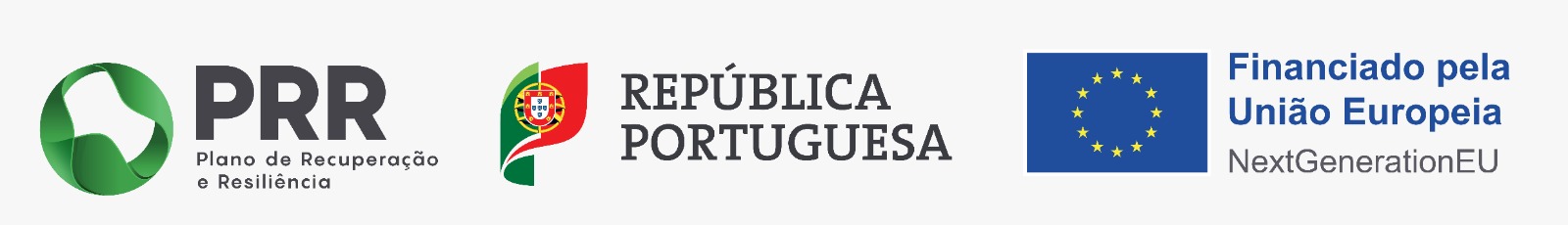 PRR · República Portuguesa · Financiado pela União Europeia — NextGenerationEU